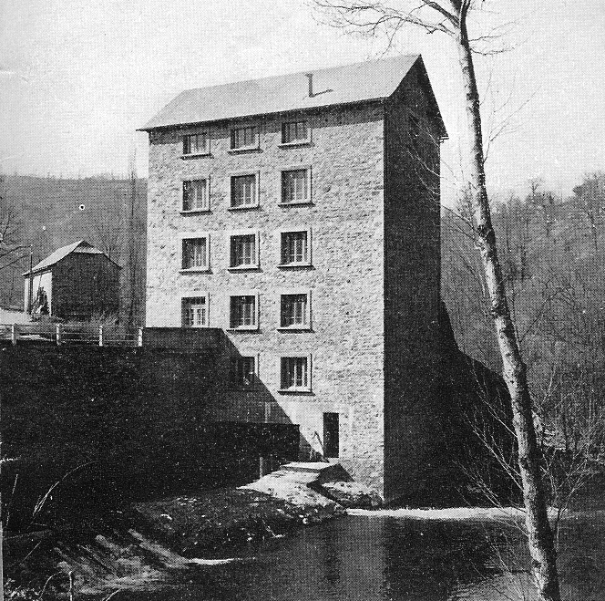 Le moulin ancien en 1955